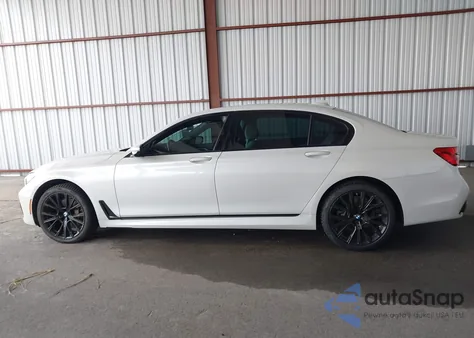 2019 BMW 740 I из США, поврежденный, VIN WBA7E2C5XKB217093